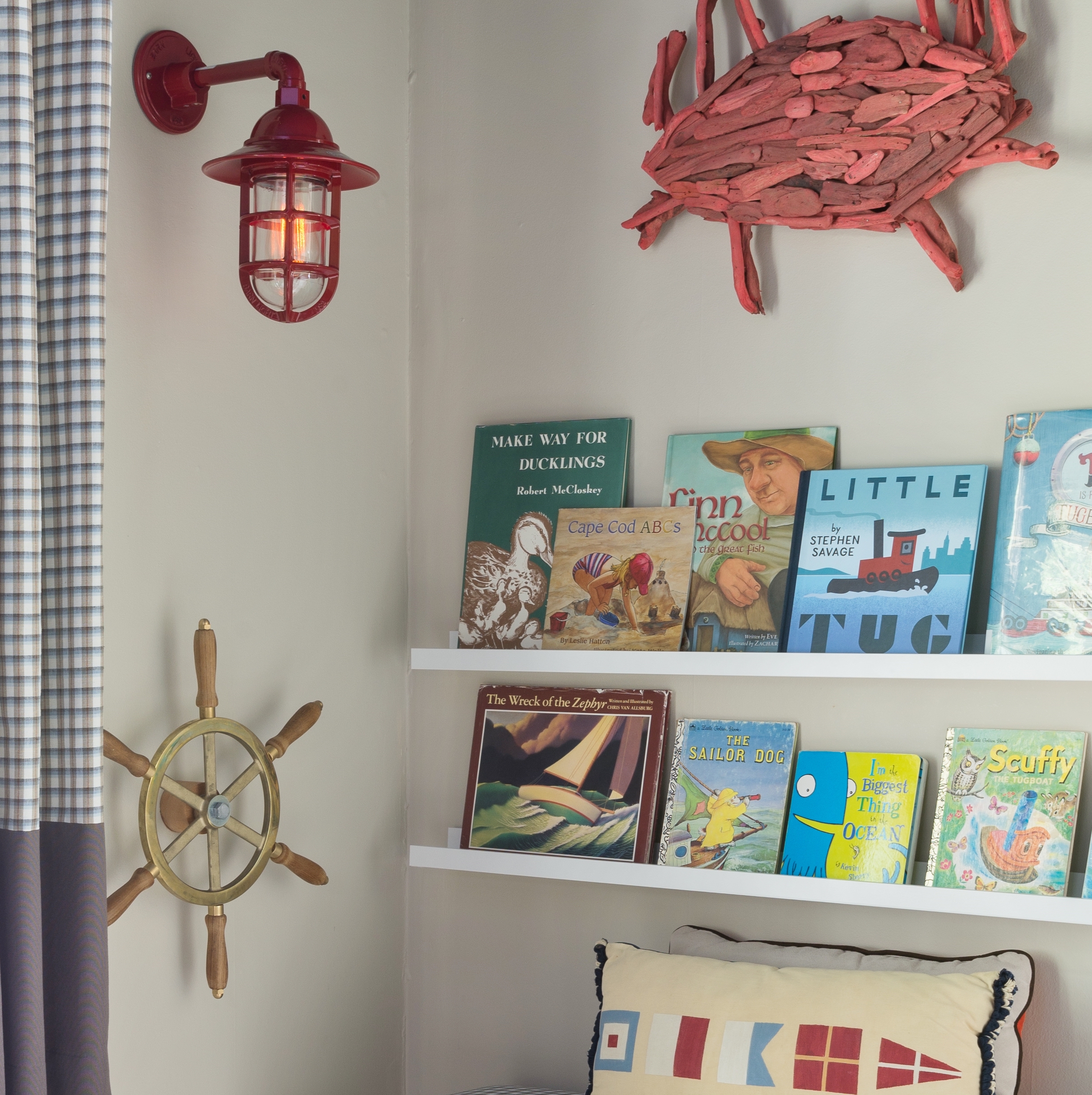 Industrial Guard Scoce | Photo Courtesy of Beth Bourque Design Studio and Jessica Delaney Photography